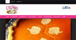 Desktop Screenshot of cristinascafe.net